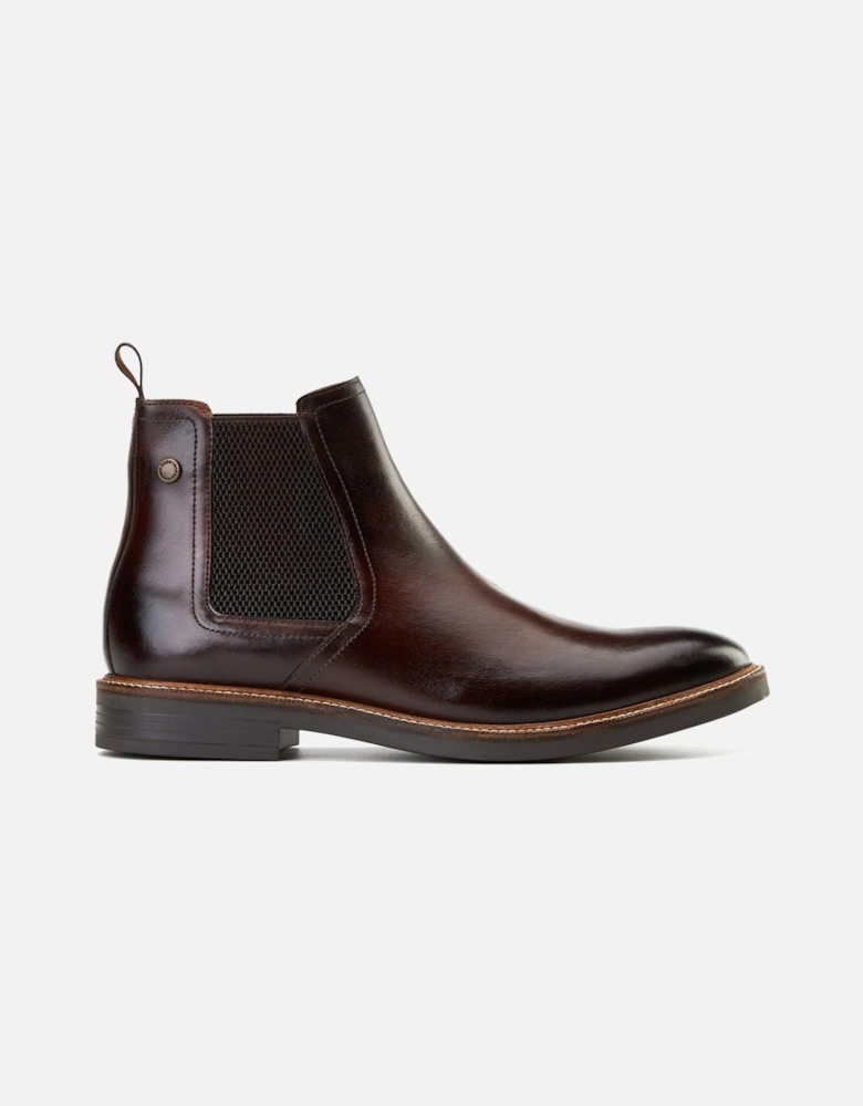 London Sussex Leather Men's Burnt Brown Boots