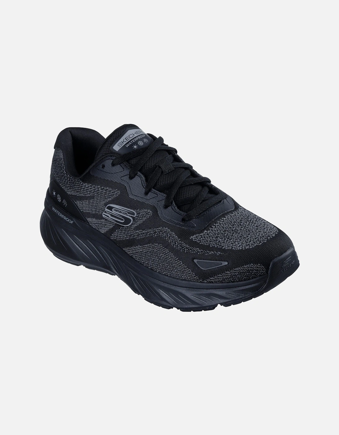 Edgeride Konzo Textile Men's Black Trainers, 3 of 2