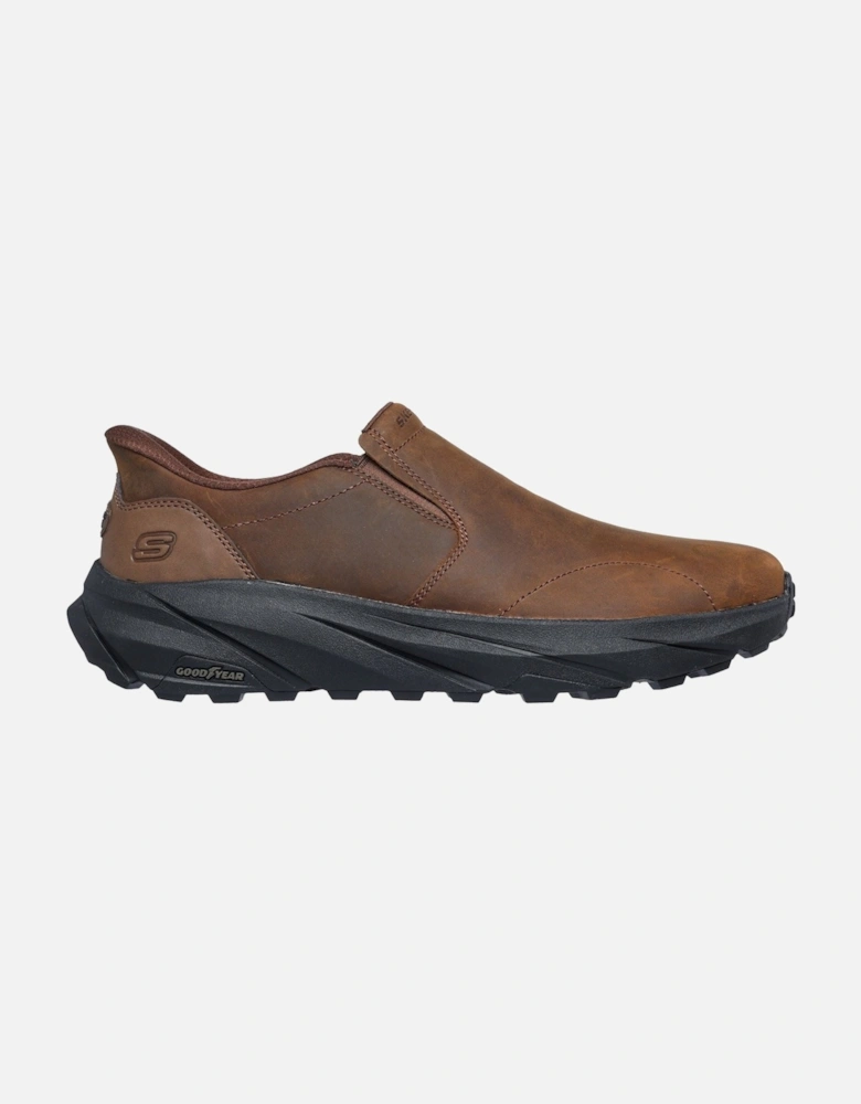 Conner Rayne Leather Men's Dark Brown Loafers
