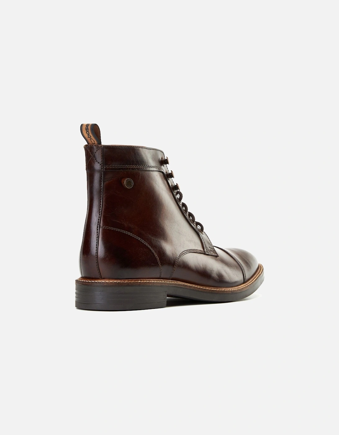 London Plymouth Leather Men's Brown Ankle Boots