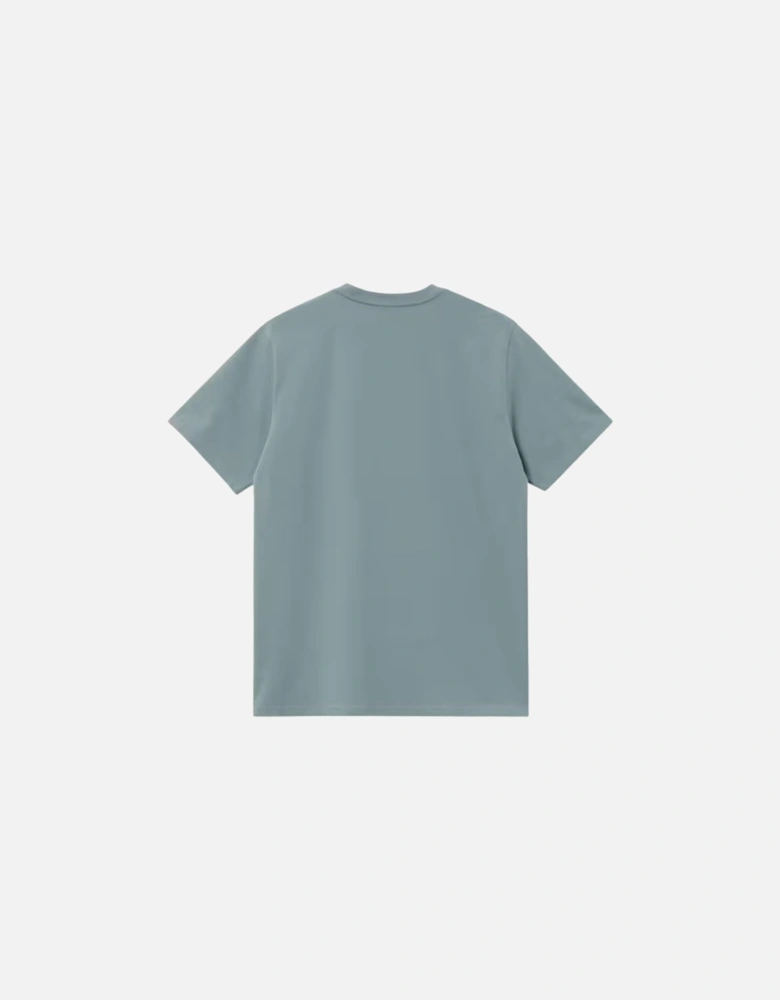S/S American Script T-Shirt - Citadel