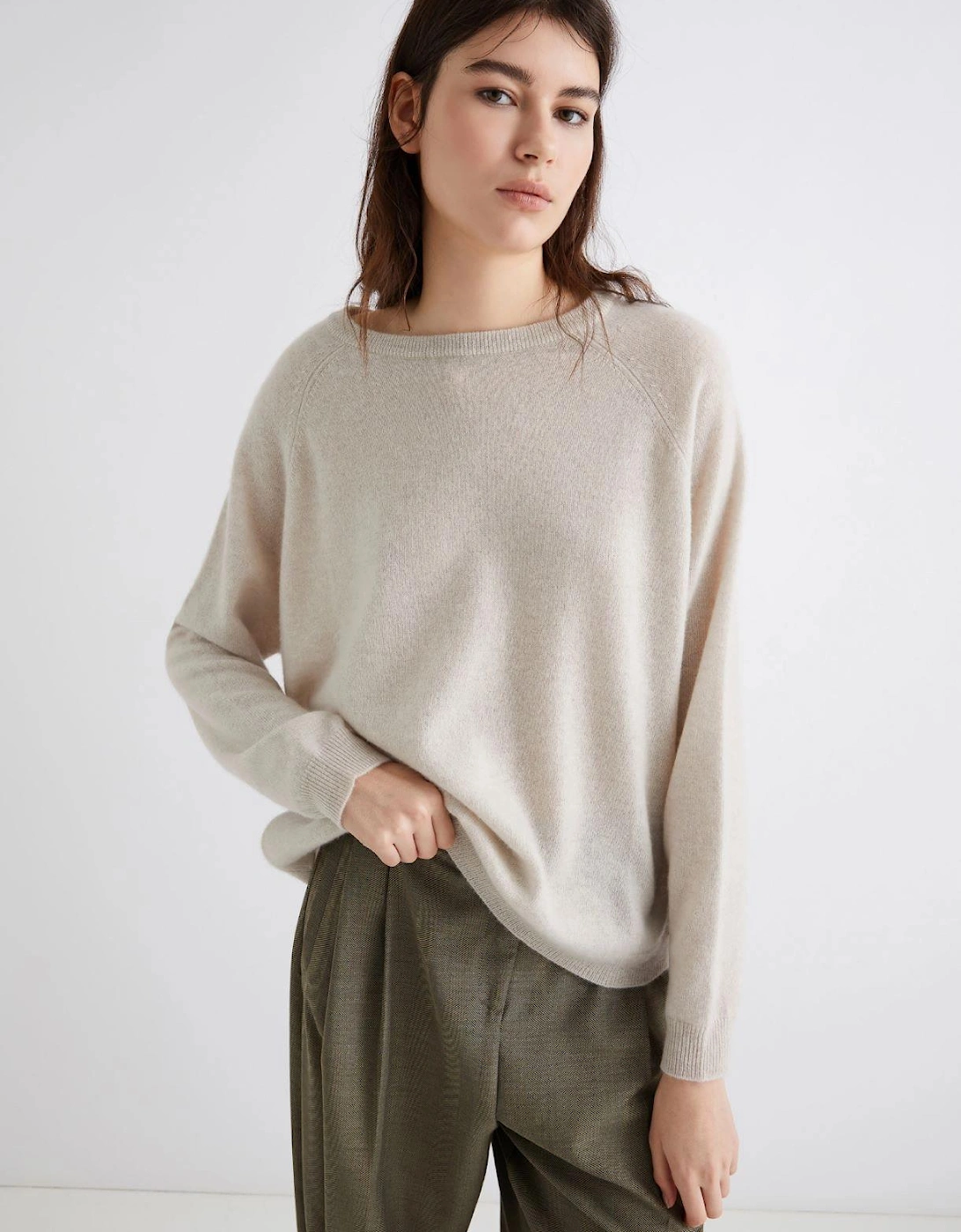 Marella Women's Tesa Sweater - Cream - Size: 10/8
