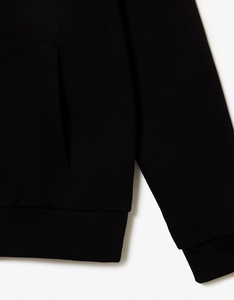 Men's Black Hooded Sweatshirt