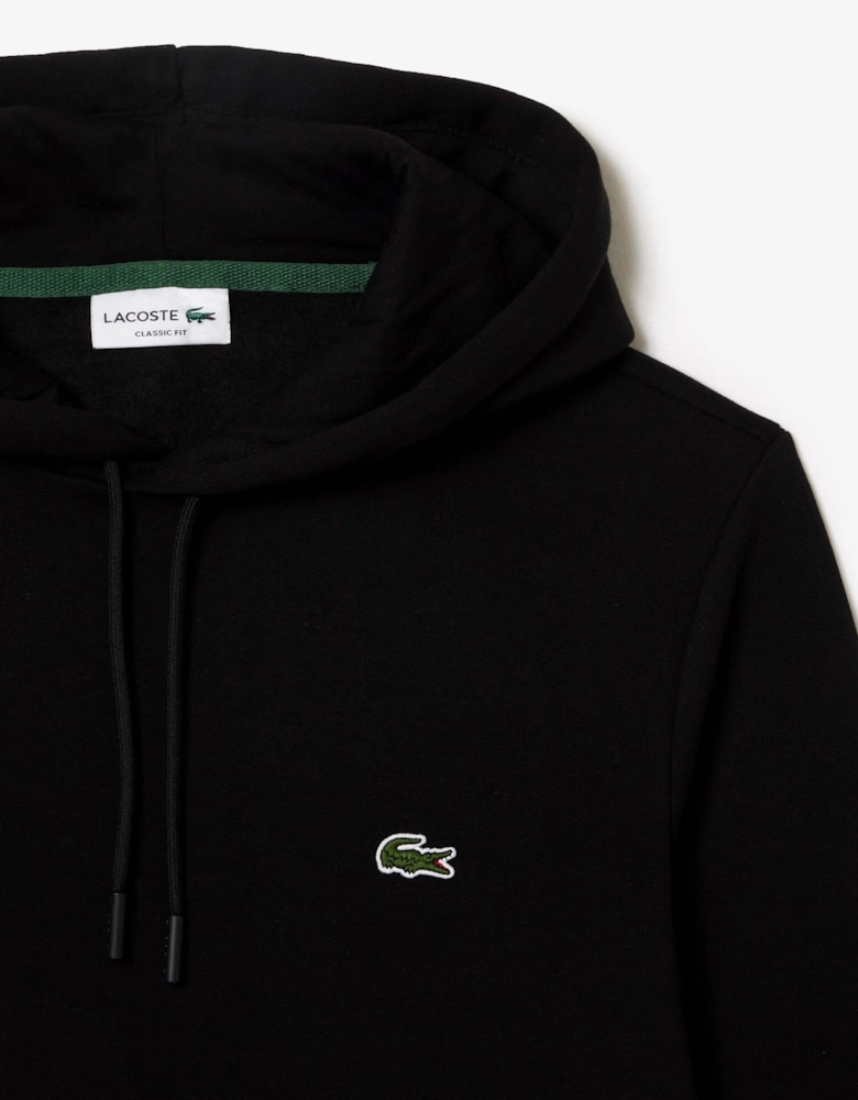 Men's Black Hooded Sweatshirt