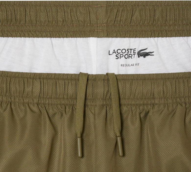 Men's White, Black and Khaki colour block Tracksuit
