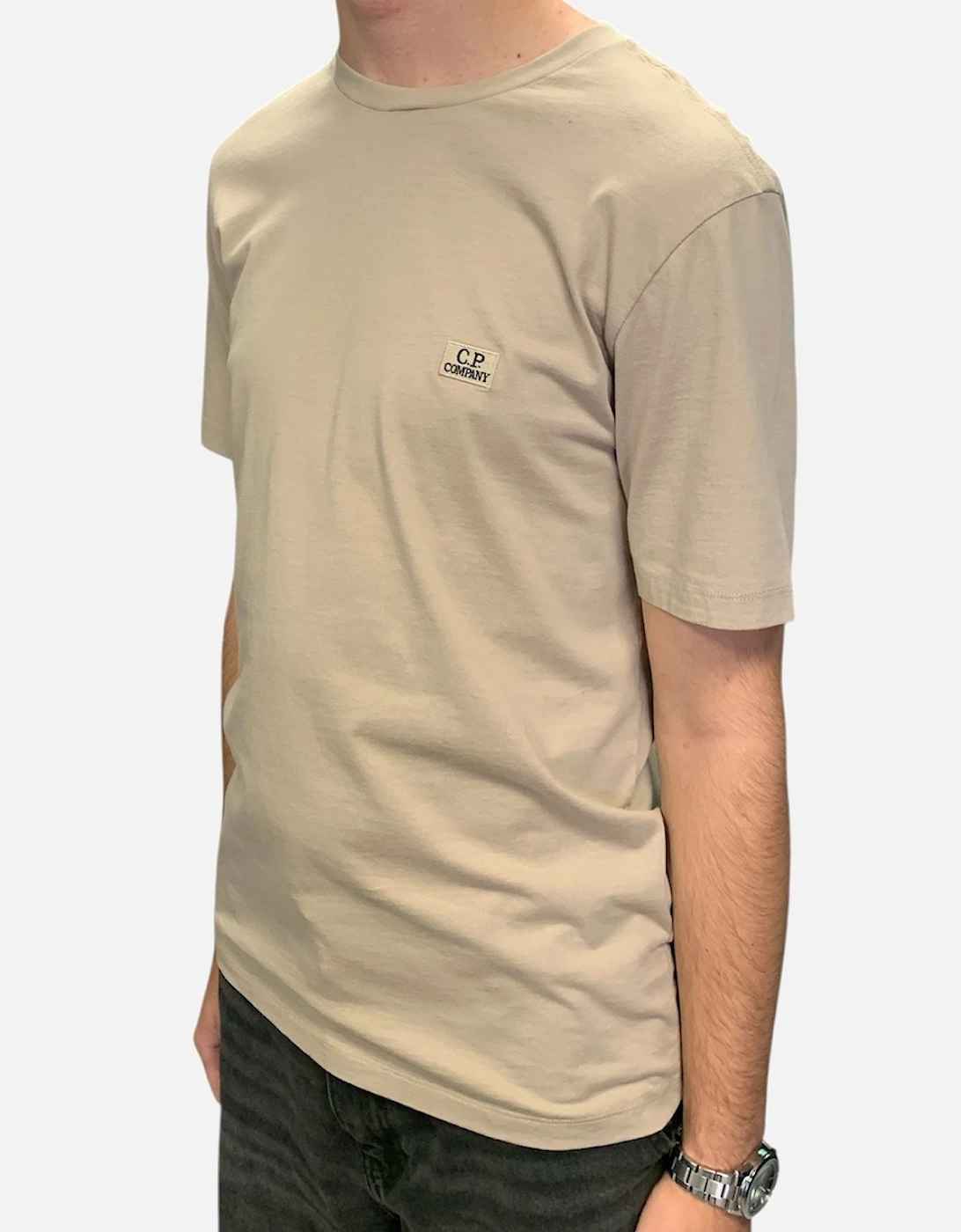 Small Logo T-Shirt - Cobblestone