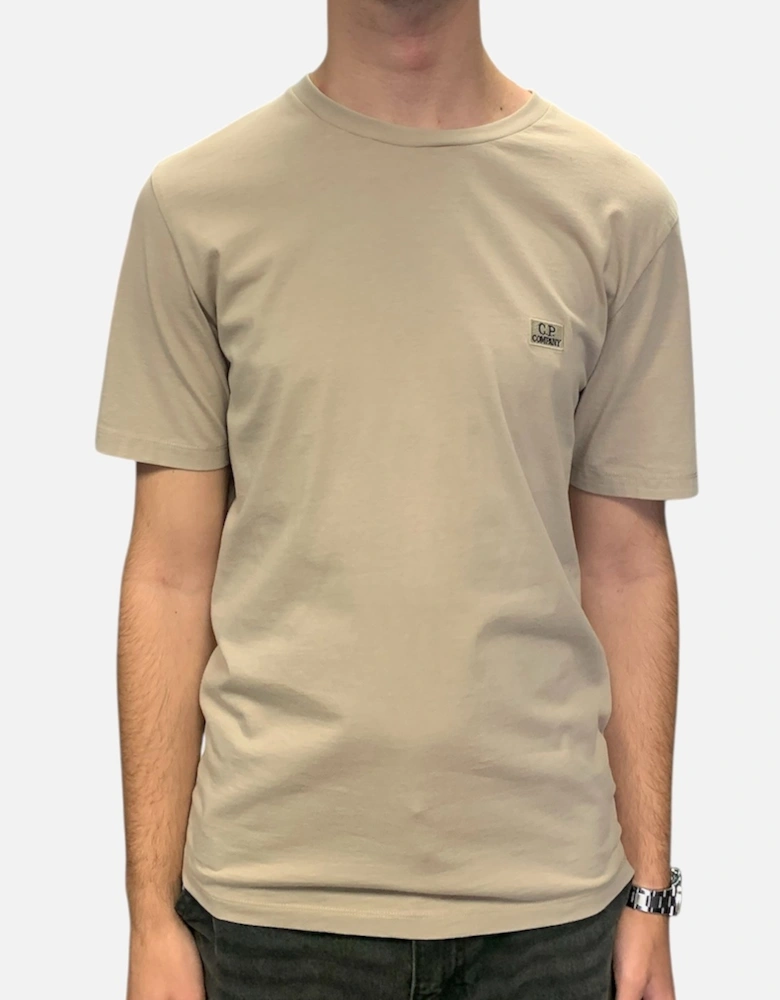 Small Logo T-Shirt - Cobblestone
