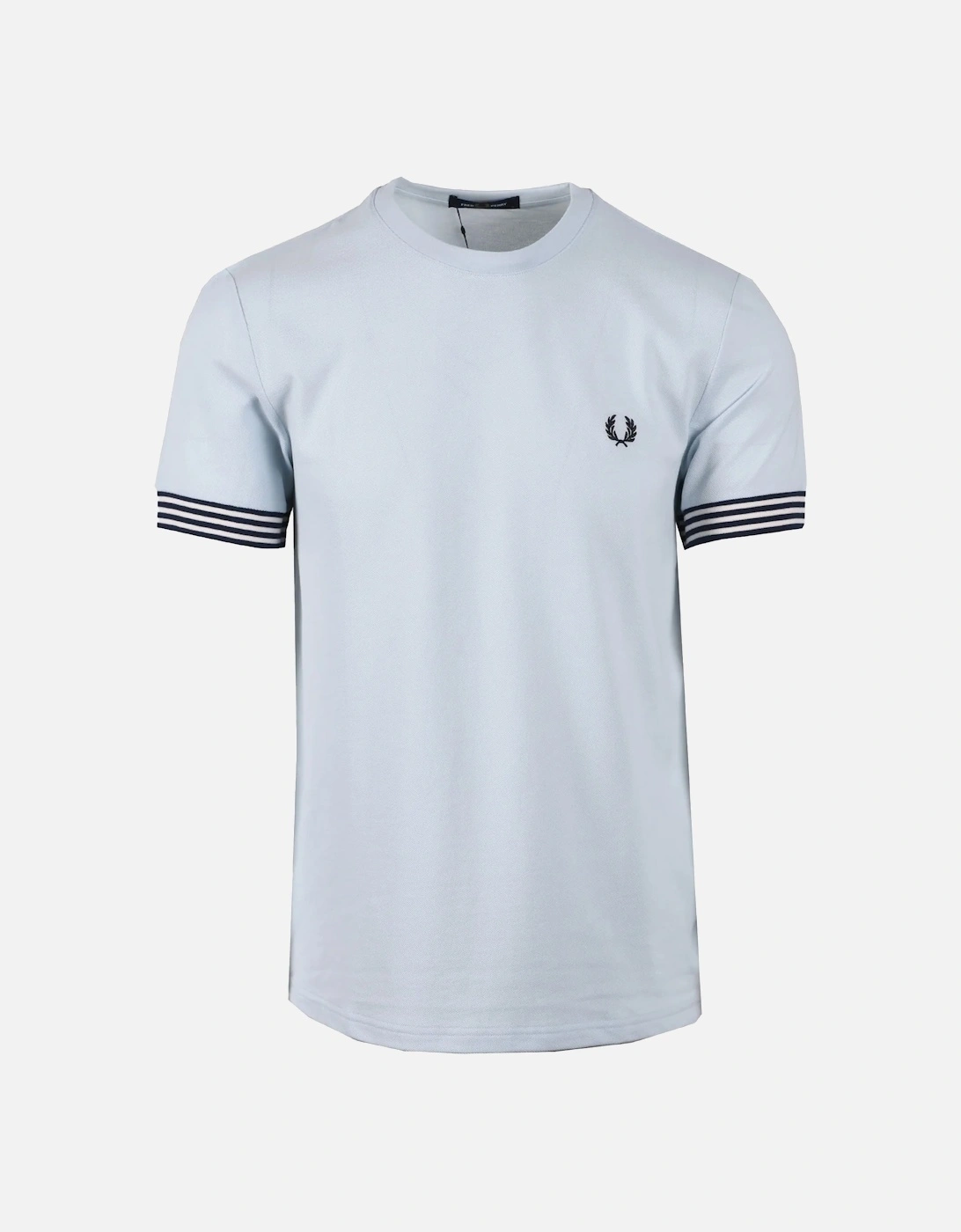 Striped Cuff T-Shirt Light Ice, 4 of 3