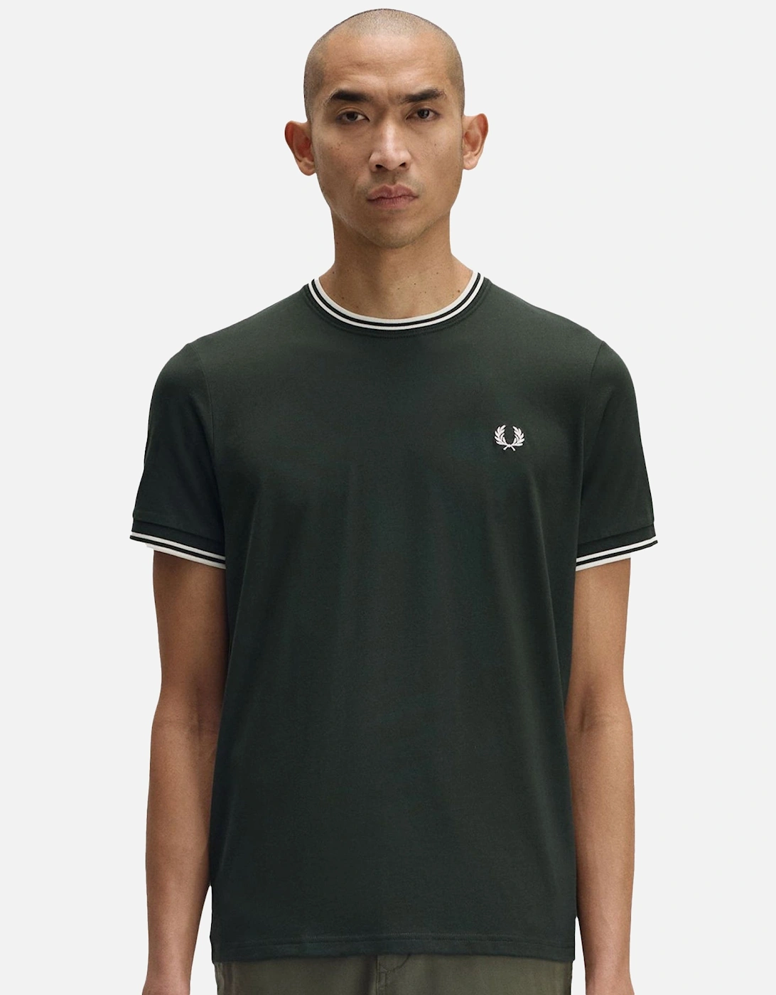 Twin Tipped T-Shirt Night Green/Snow White