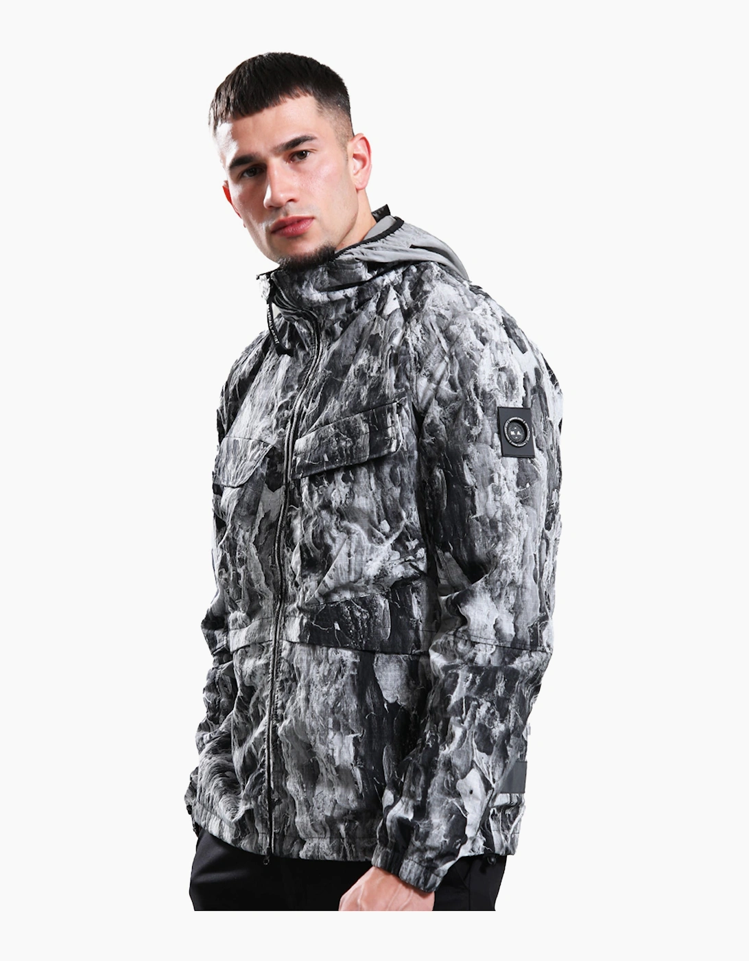 Men's Marshall Artist Photek Jacket Camo - Grey - Size: 42/Regular