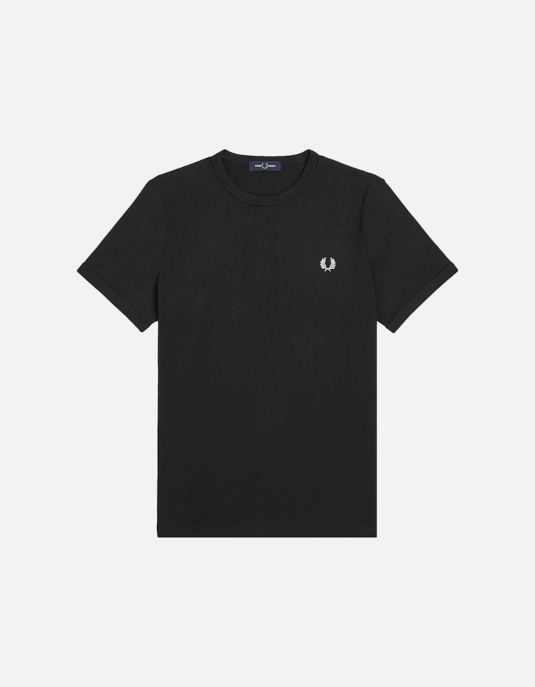Ringer T-Shirt Black