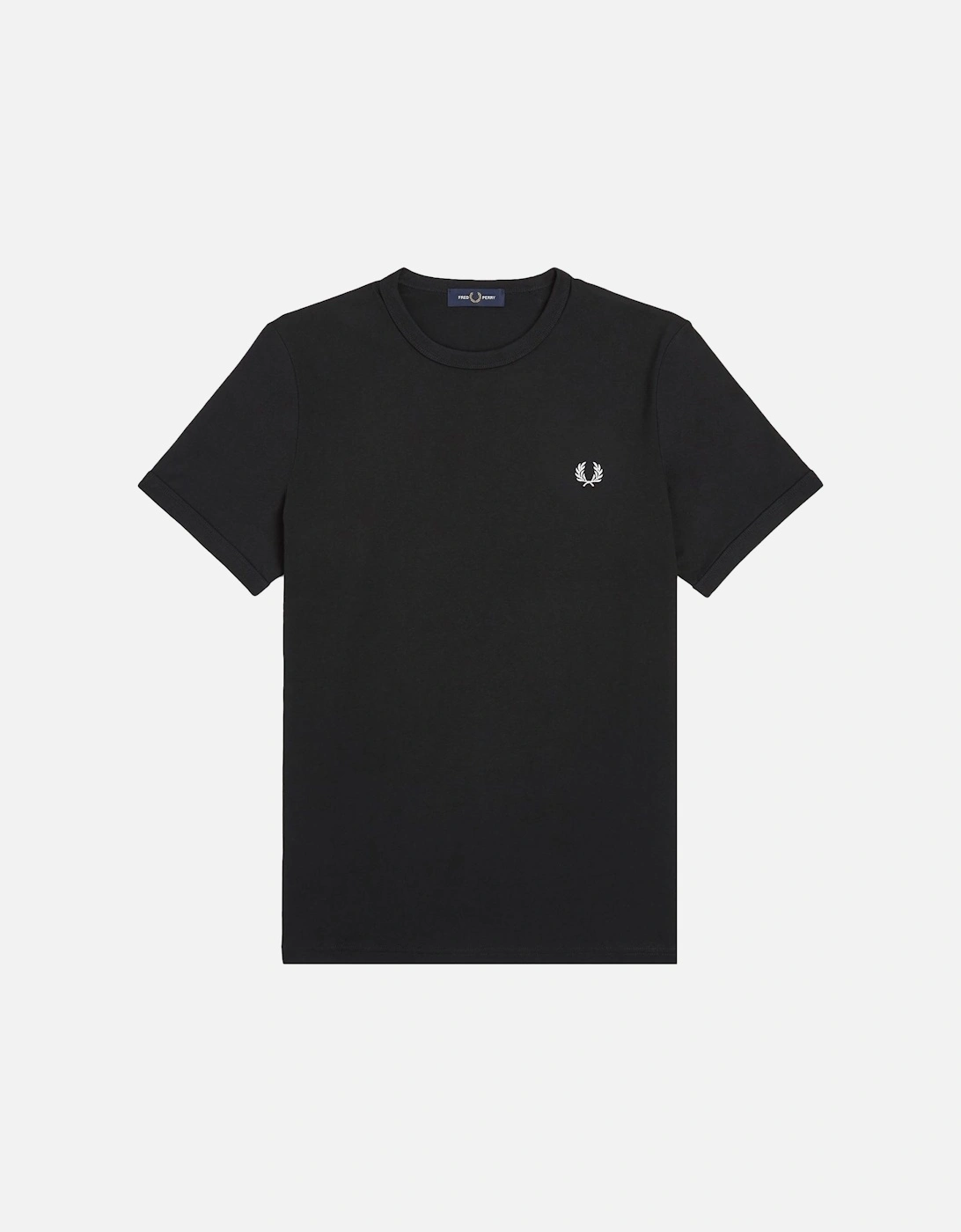 Ringer T-Shirt Black, 5 of 4