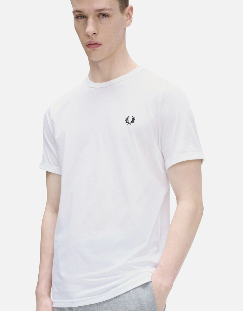 Ringer T-Shirt White
