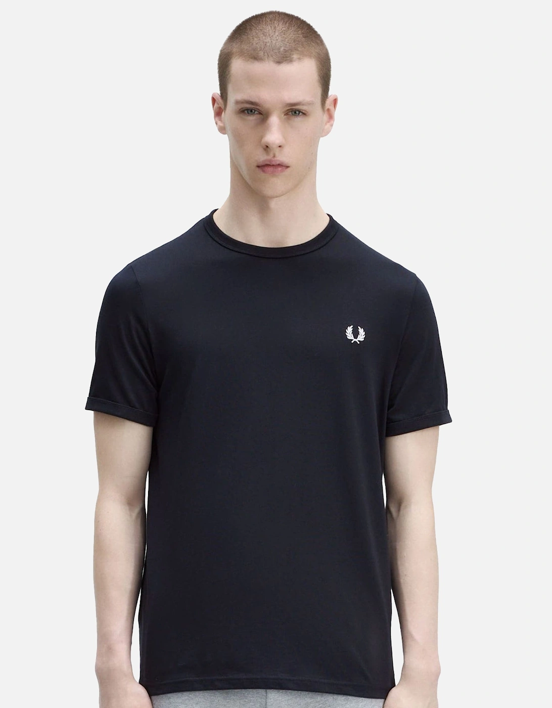 Ringer T-Shirt Navy