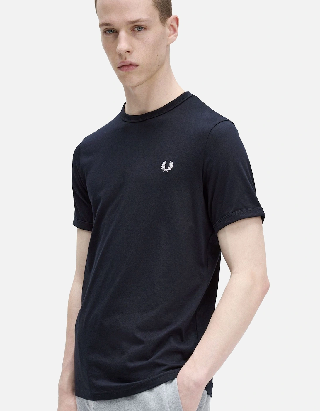 Ringer T-Shirt Navy