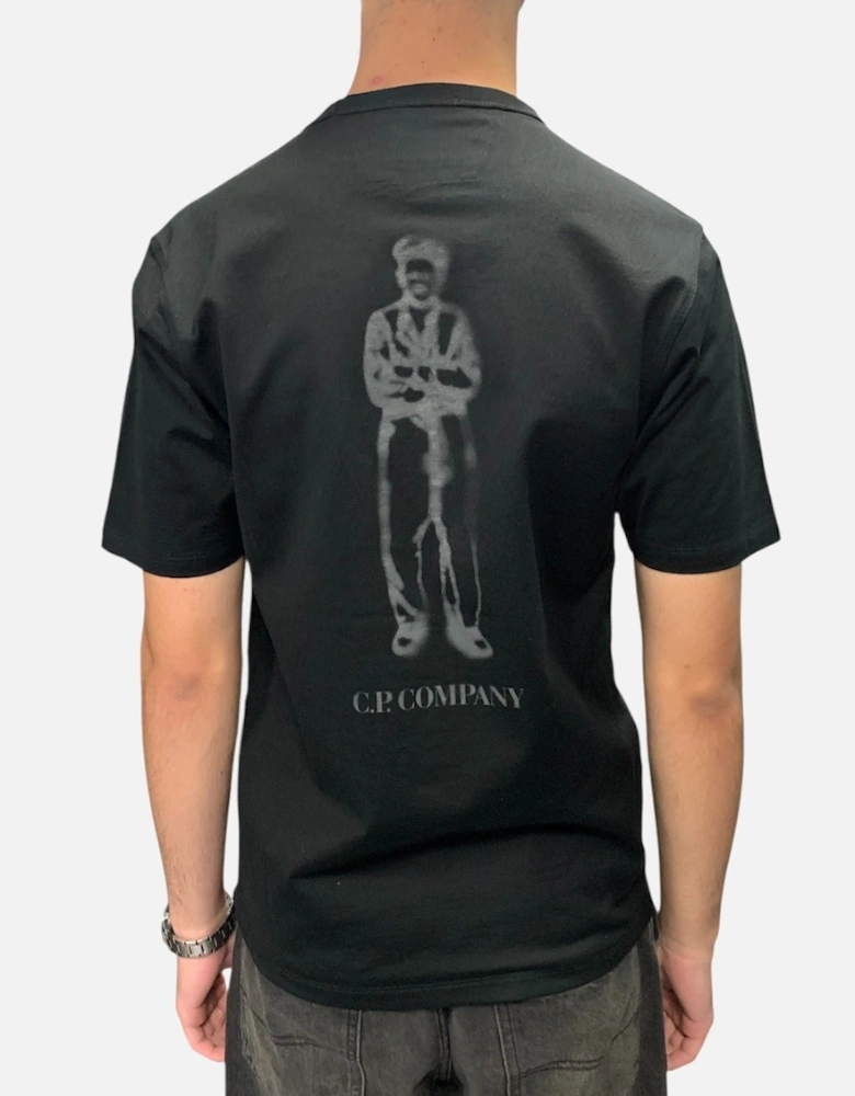 Mercerized Sailor T-Shirt - Black