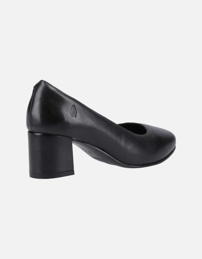 Womens/Ladies Anna Leather Wide Court Shoes