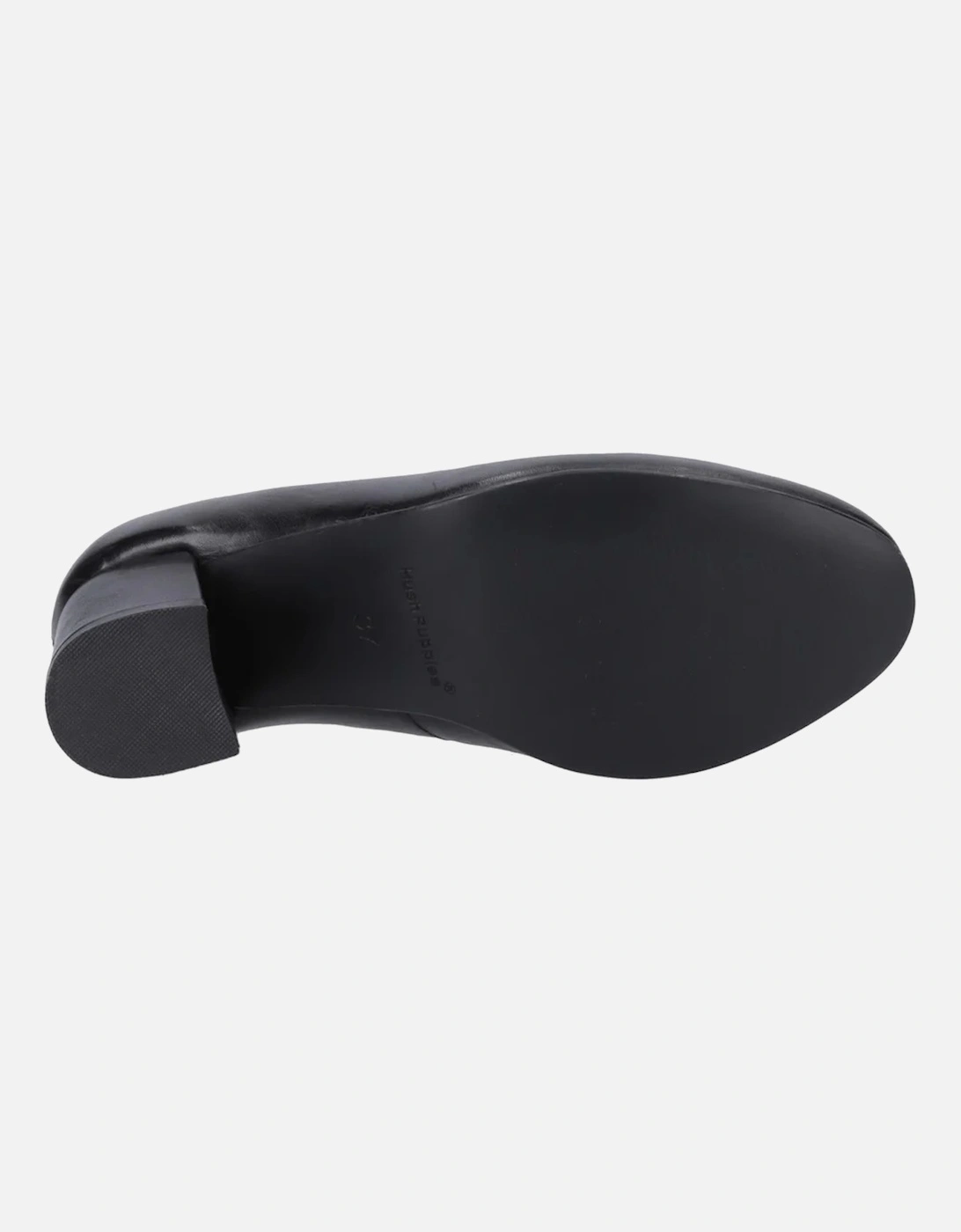 Womens/Ladies Anna Leather Wide Court Shoes