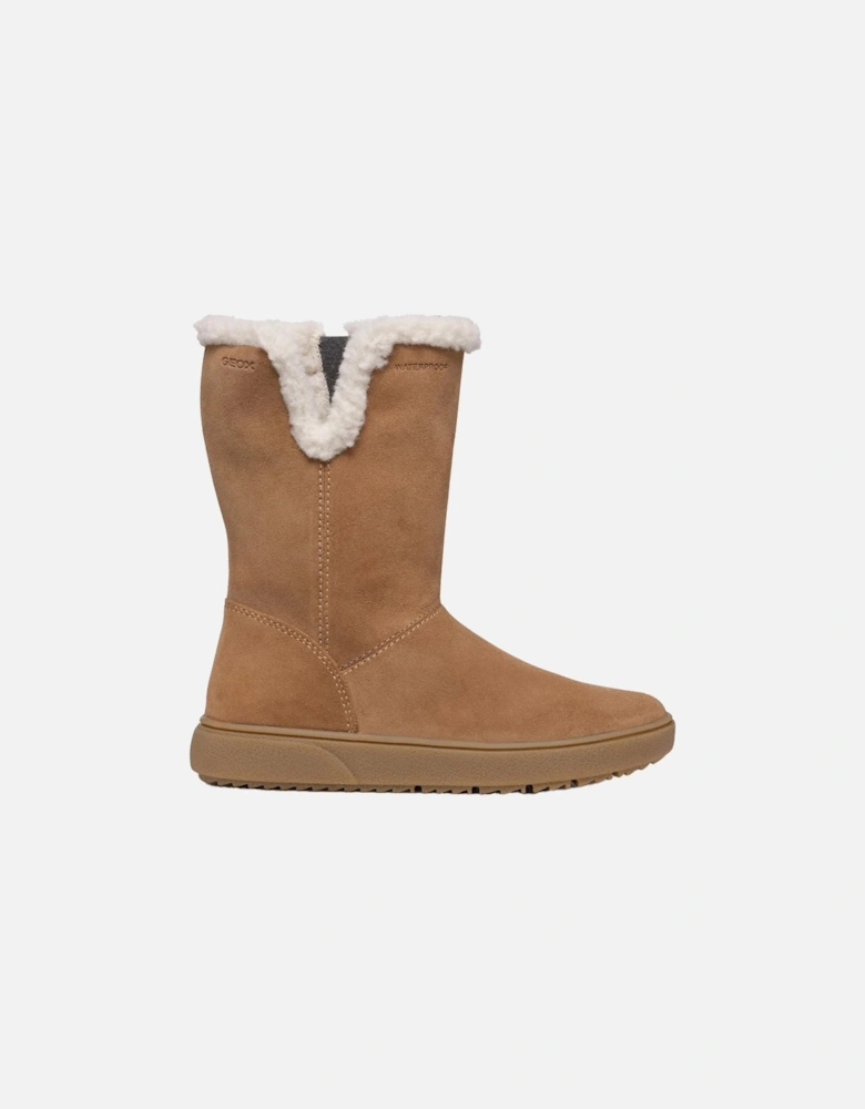 Womens/Ladies J Theleven Suede Waterproof Calf Boots