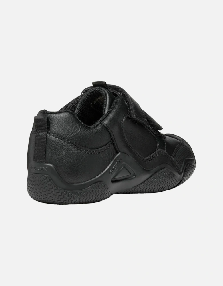Boys Wader Leather School Shoes