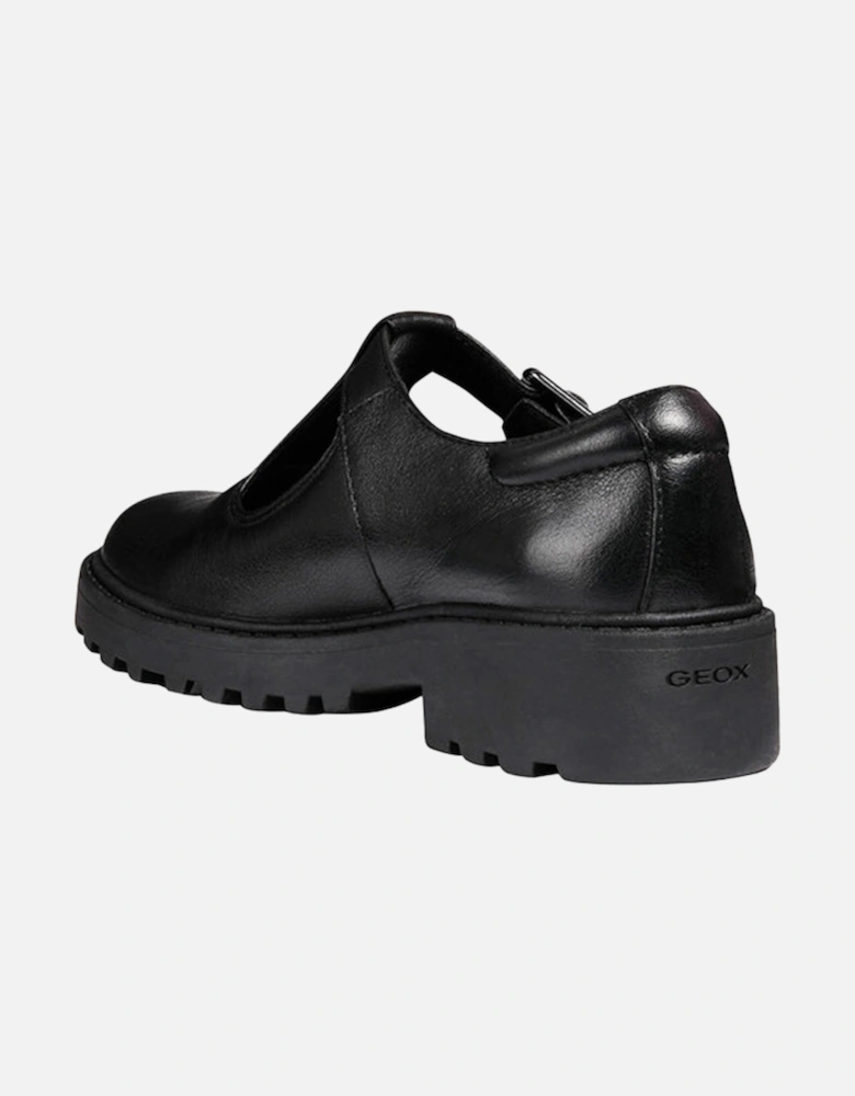 Childrens/Kids J Casey G E Leather School Shoes