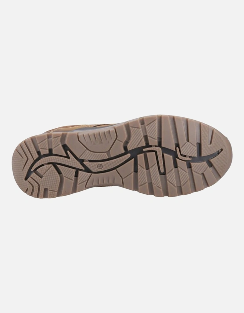 Mens Percy Leather Lace Up Trainers