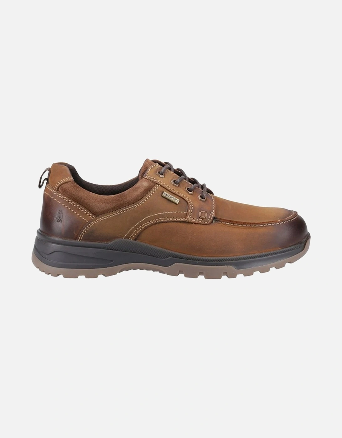 Mens Percy Leather Lace Up Trainers