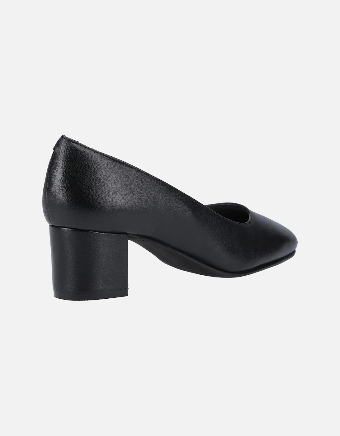 Womens/Ladies Anna Leather Wide Court Shoes