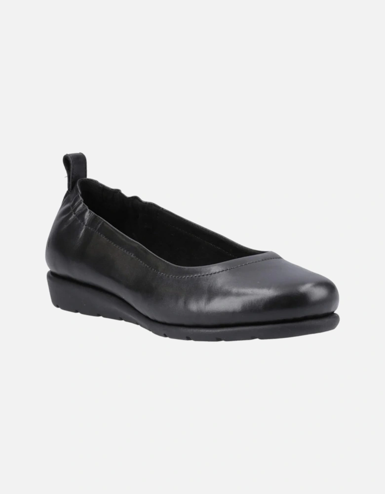 Womens/Ladies Skylar Ballerina Leather Pumps