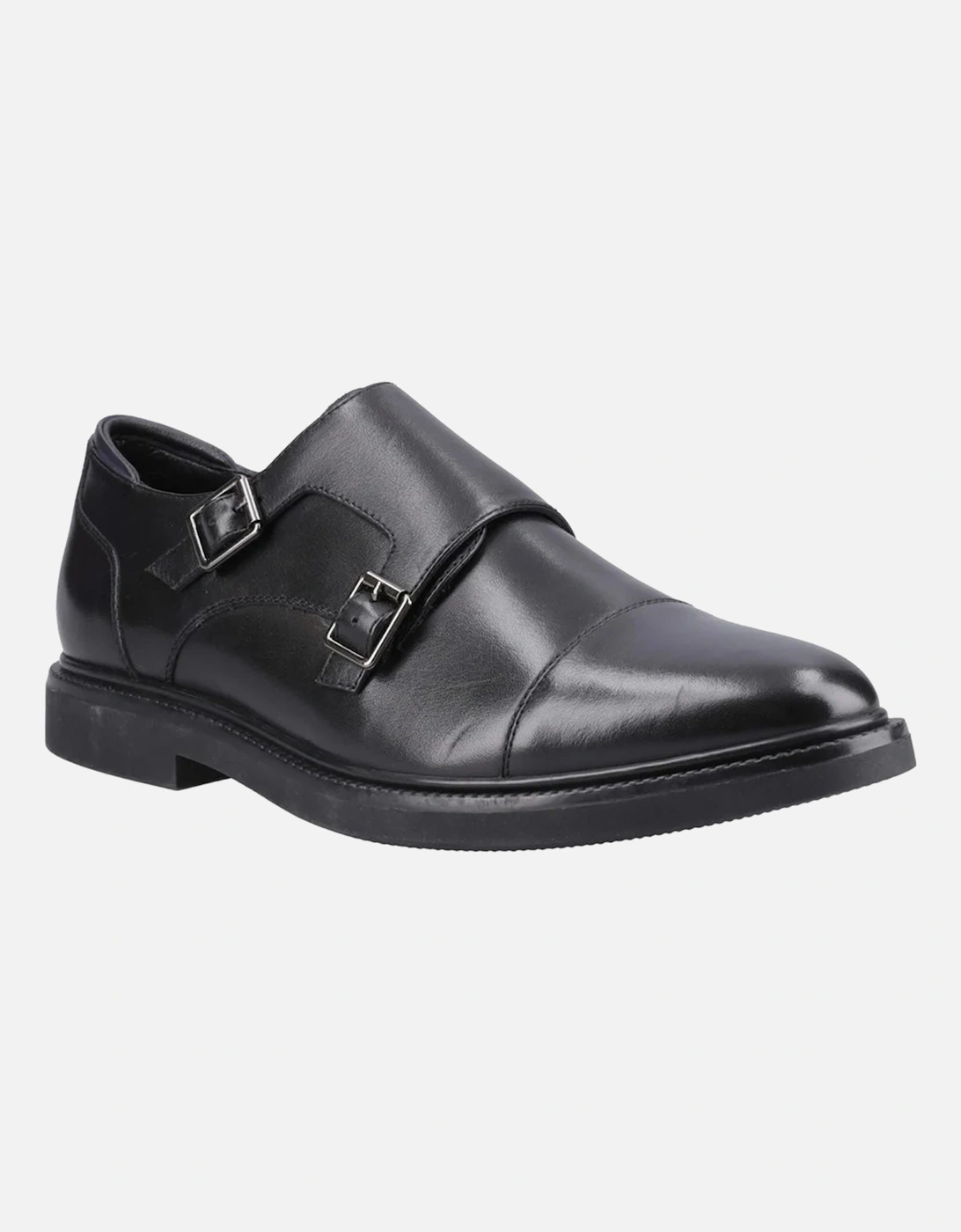 Mens Kane Monk Leather Loafers, 6 of 5