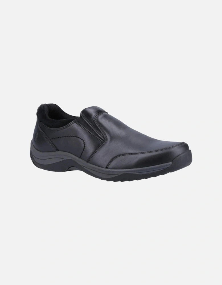 Mens Donald Leather Slip-on Loafers