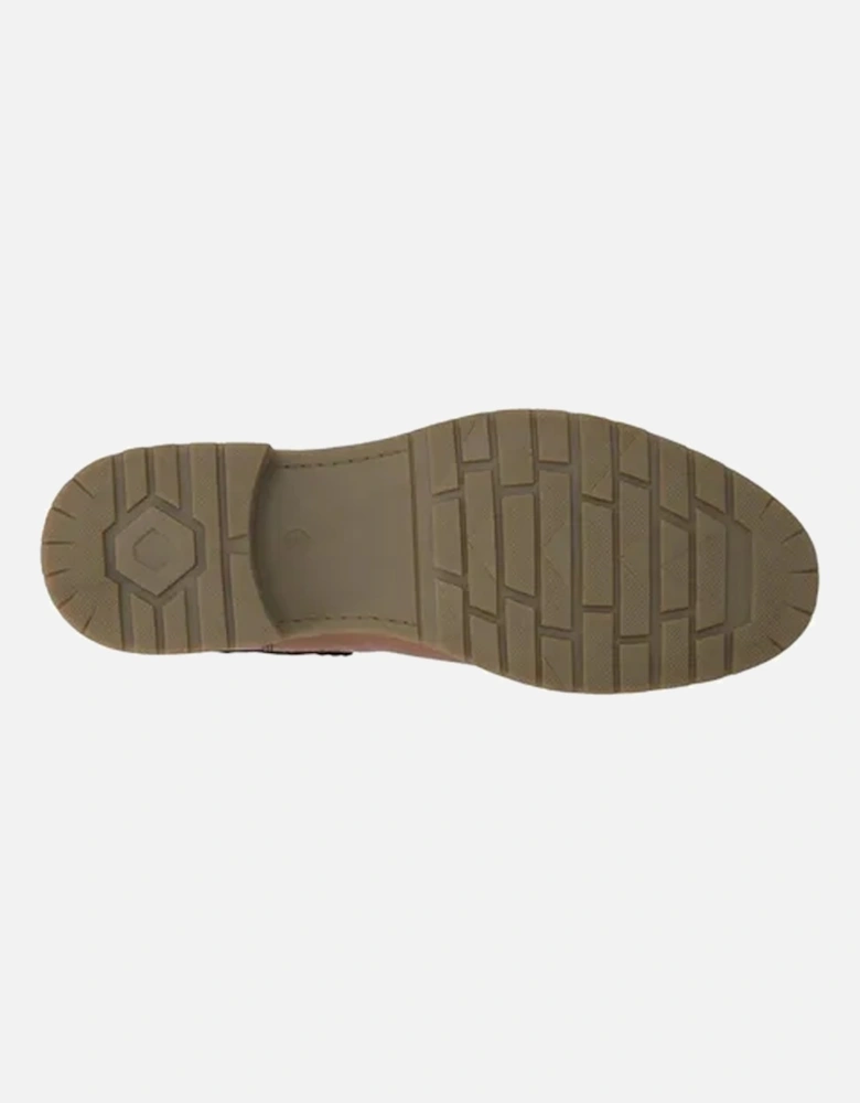 Mens Munro Grain Leather Dealer Boots