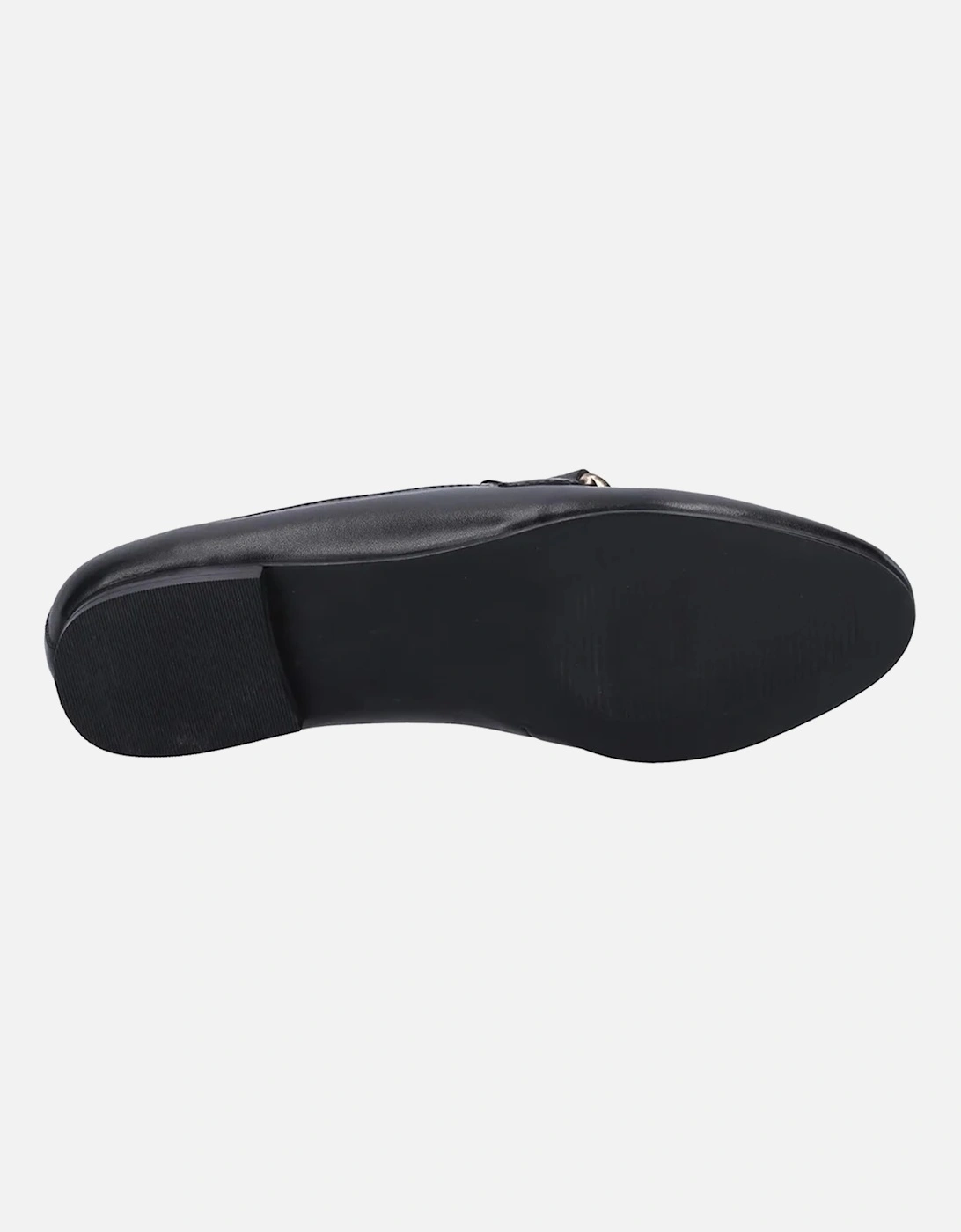Womens/Ladies Harper Chain Leather Loafers