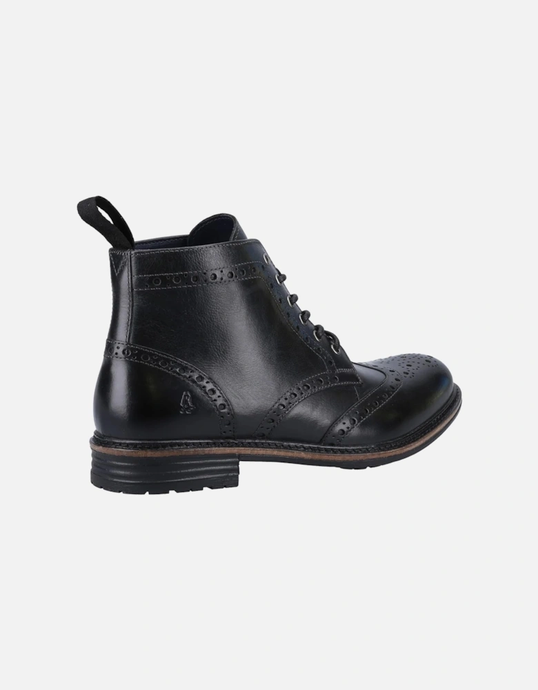 Mens Joshua Leather Ankle Boots