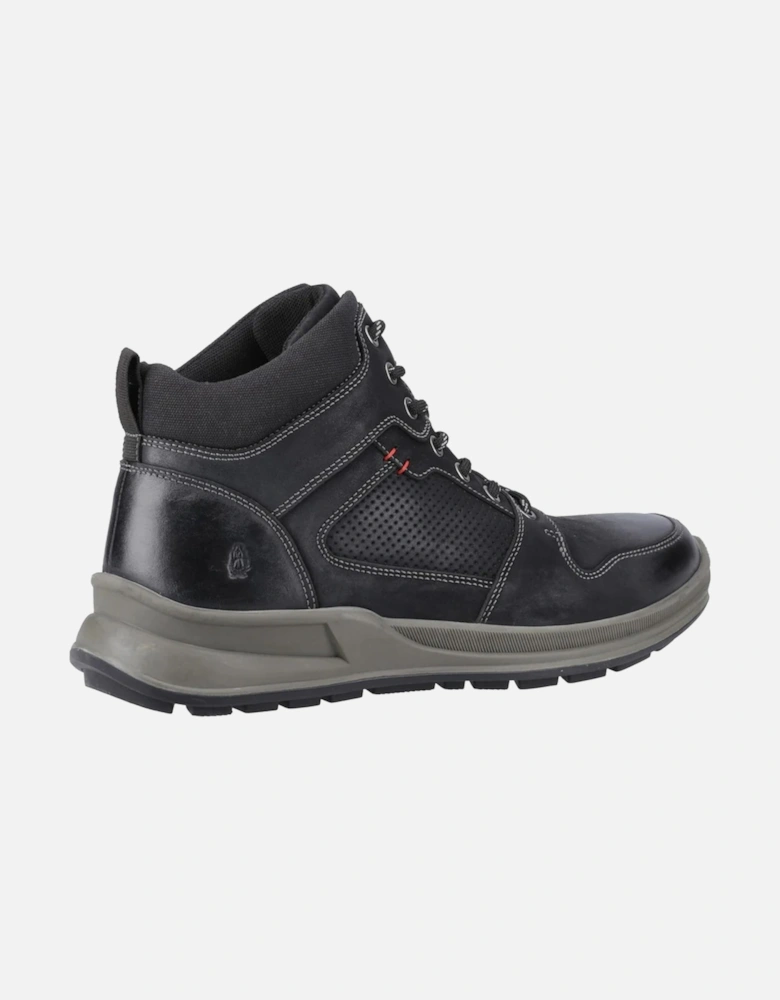 Mens Arnie Leather Ankle Boots