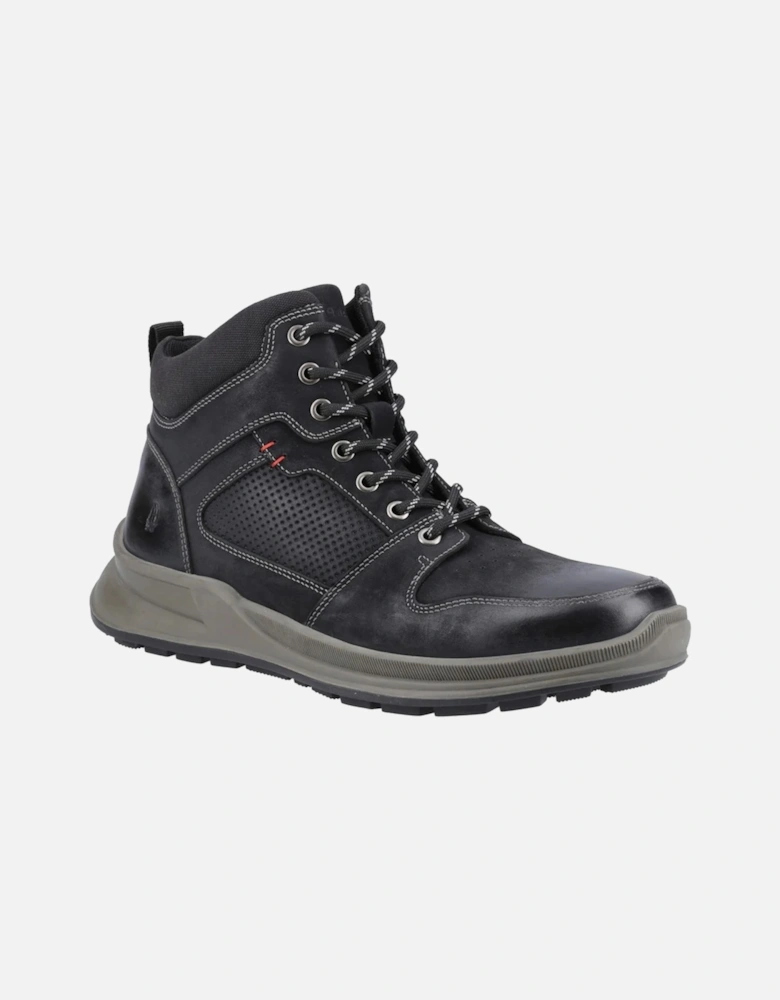 Mens Arnie Leather Ankle Boots