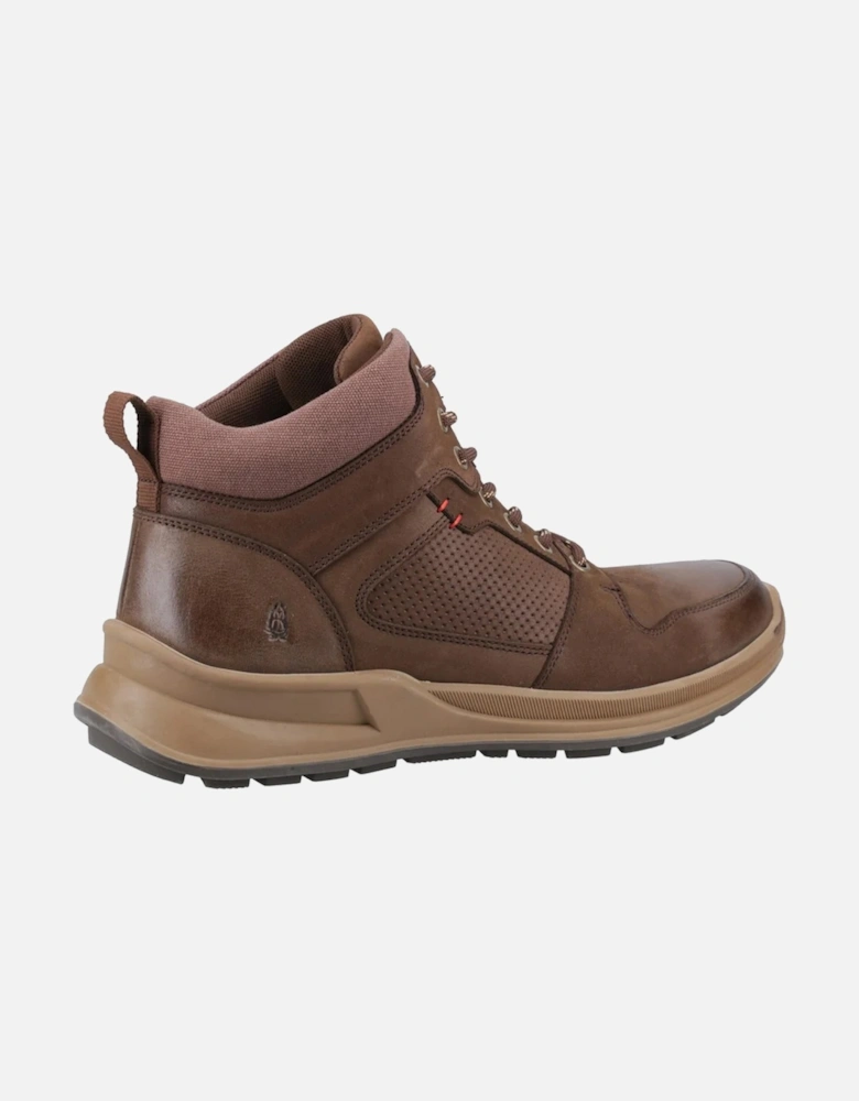 Mens Arnie Leather Ankle Boots
