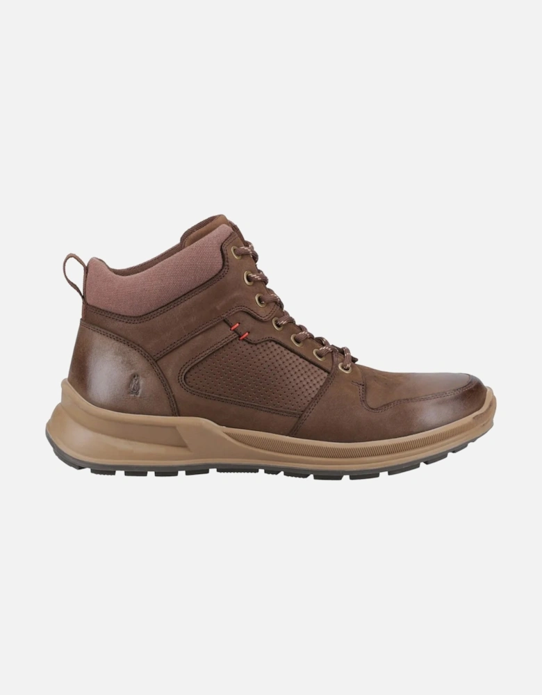 Mens Arnie Leather Ankle Boots