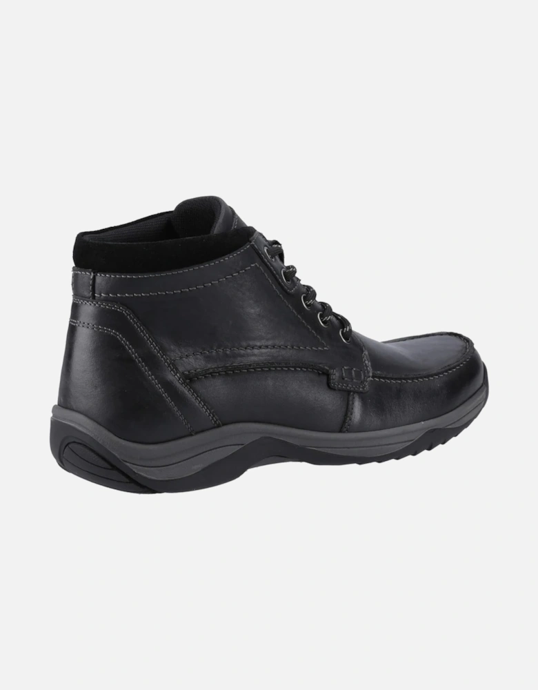 Mens Daryl Leather Ankle Boots
