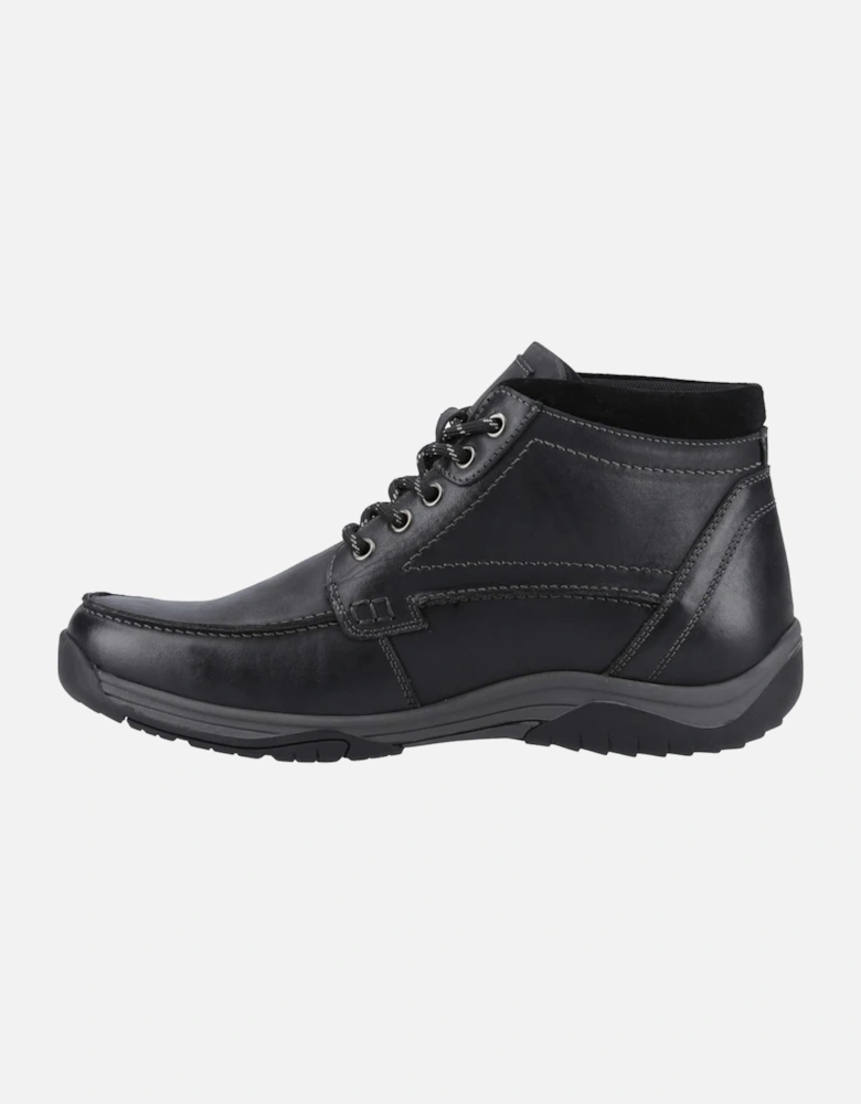 Mens Daryl Leather Ankle Boots