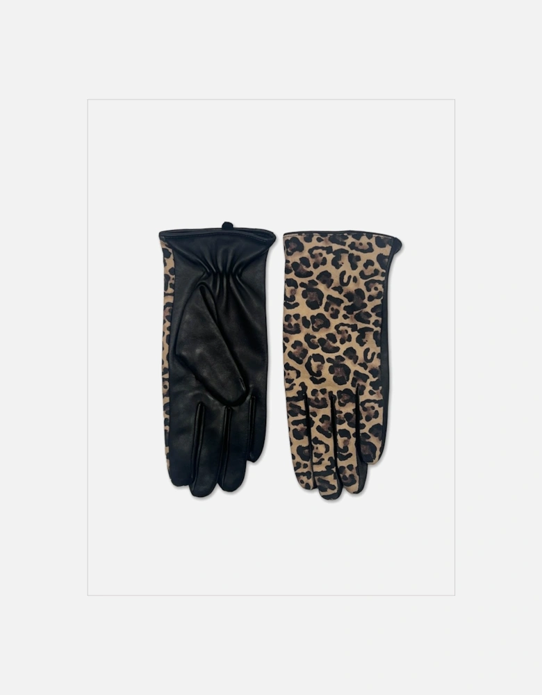 Brooke Leopard Gloves