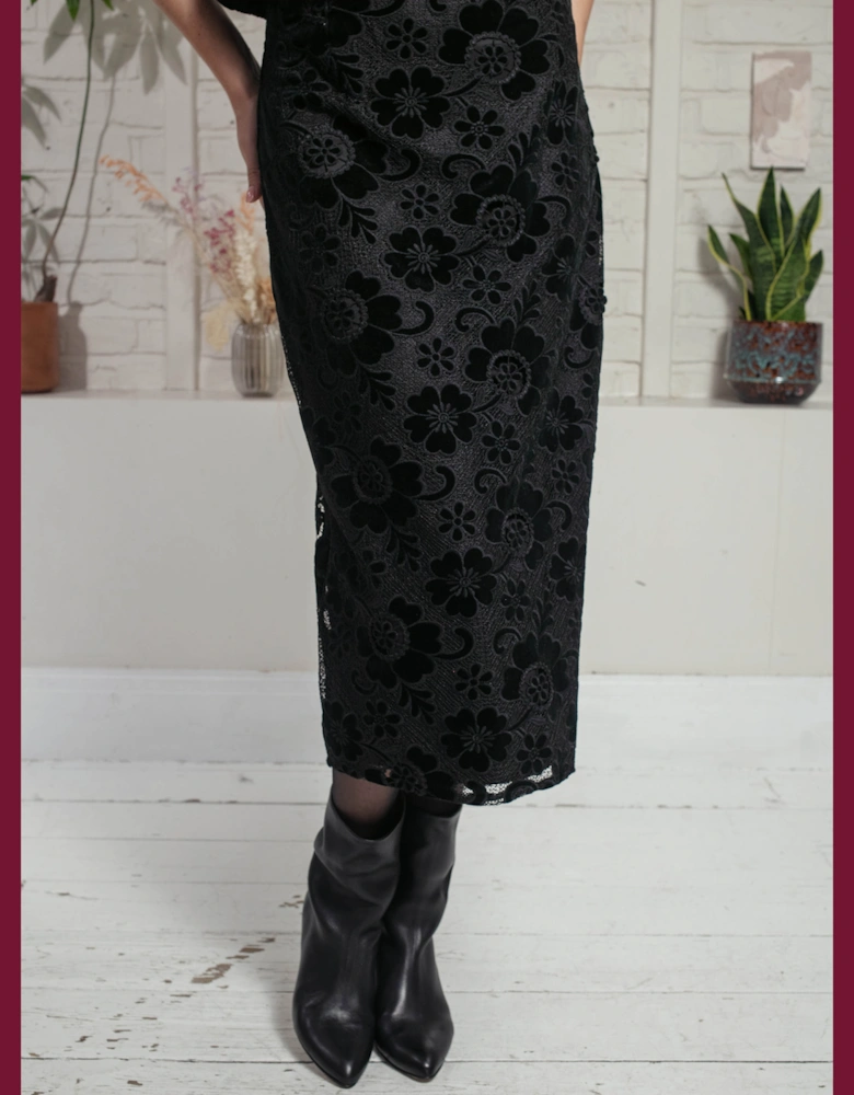 Nicole Skirt in Black