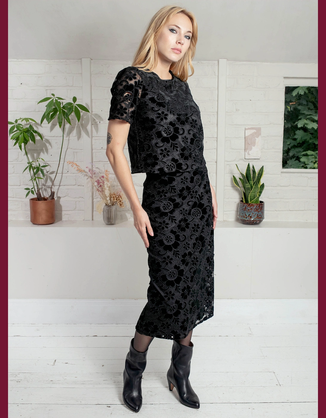 Nicole Skirt in Black