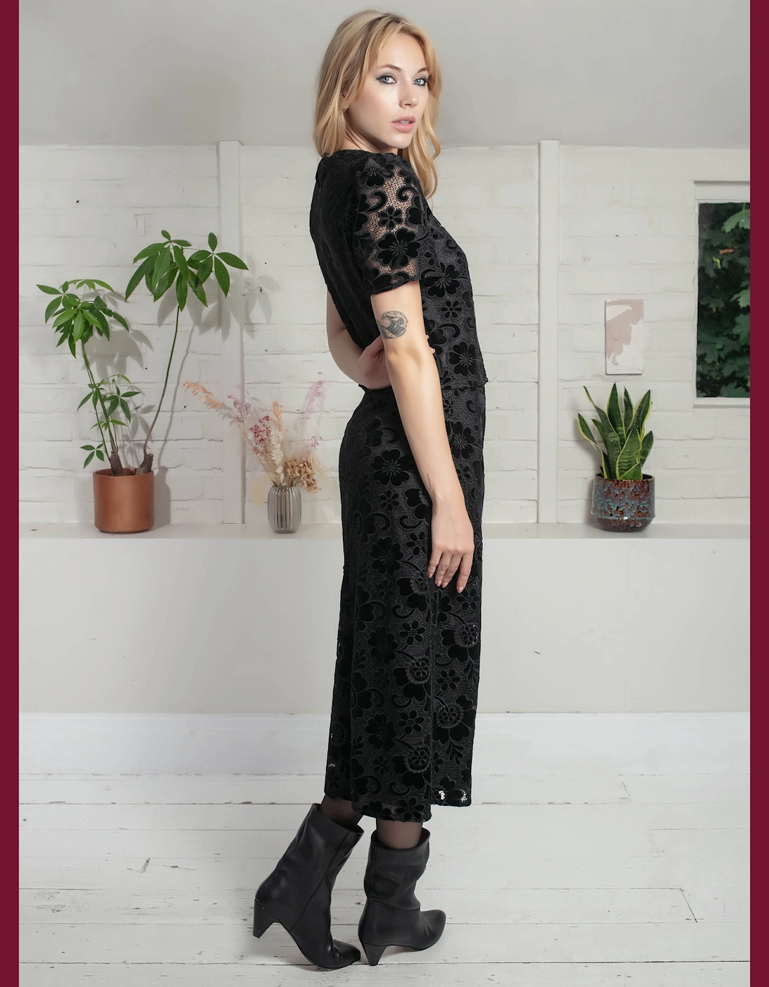 Nicole Skirt in Black