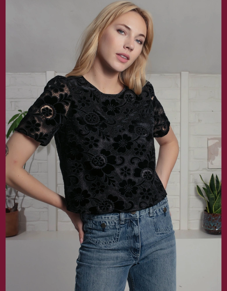 Corinne Lace Top