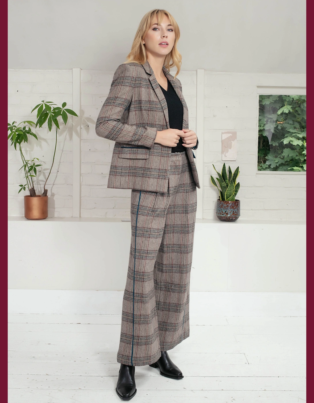 Michaela Check Blazer, 11 of 10