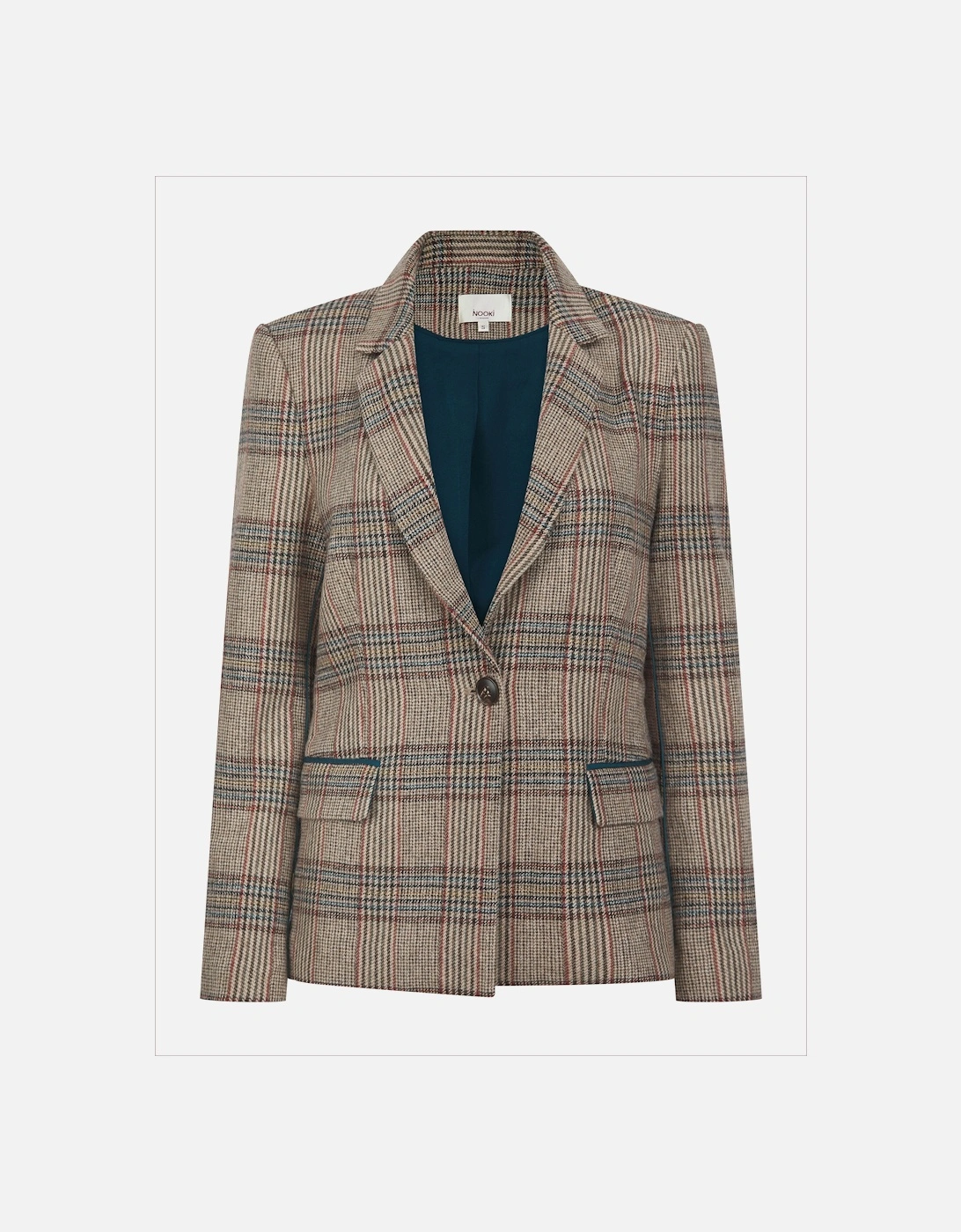 Michaela Check Blazer