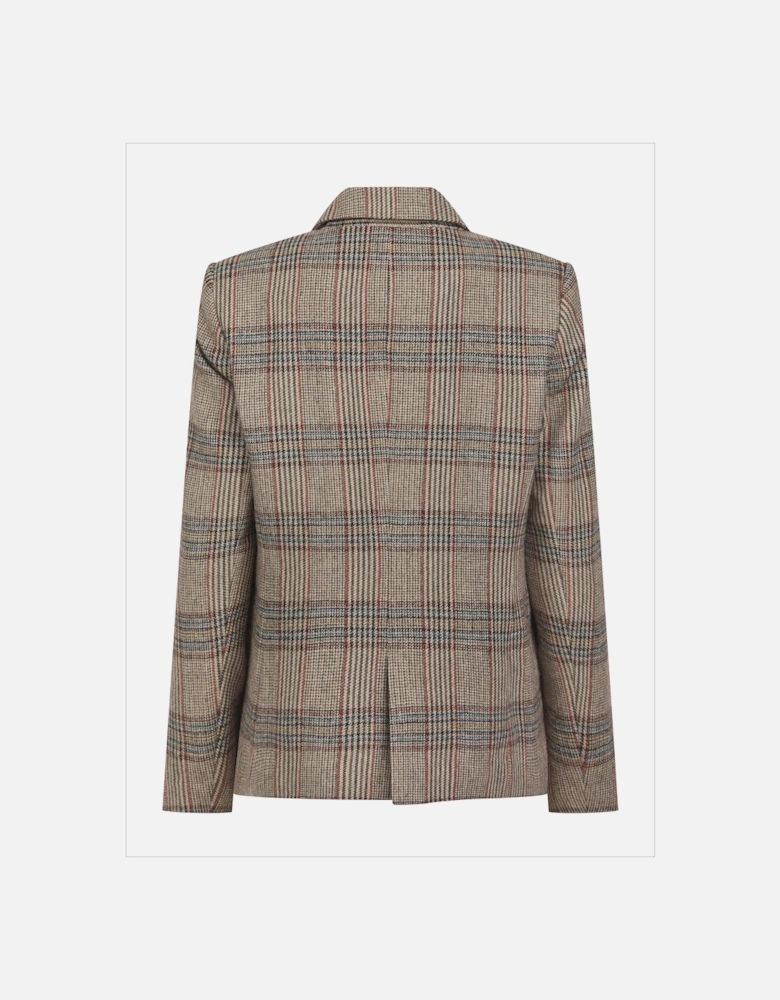 Michaela Check Blazer