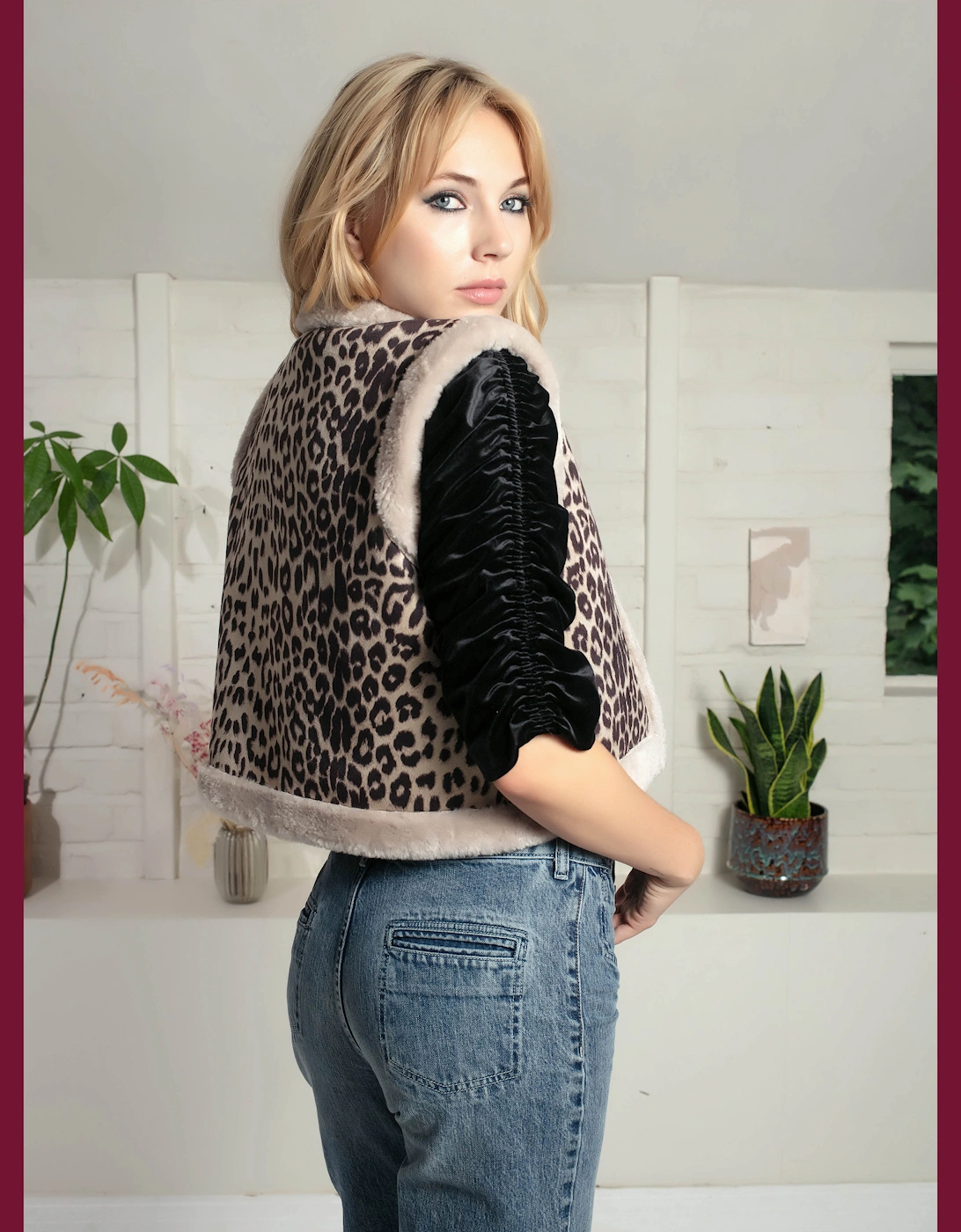 Arnica Leopard Gilet