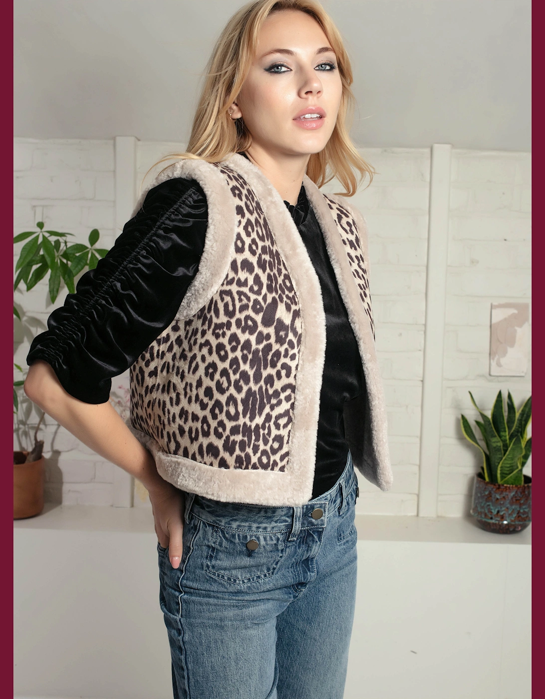 Arnica Leopard Gilet, 8 of 7